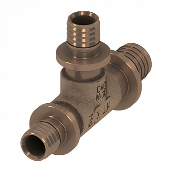 Тройник редукционный TECEflex 40 x 32 x 40, бронза