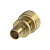 Быстросъемное соединение TECEflex 16 х 1/2", прямое, кремнистая бронза