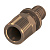 Соединение прямое с ниппелем TECEflex 32 x R 1 1/4", бронза
