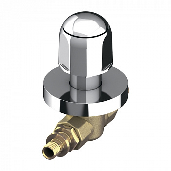 Шаровой кран TECEflex с рукояткой 16x16